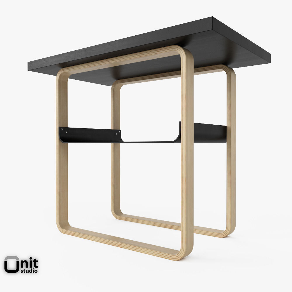Artek Table 916 3D model_1