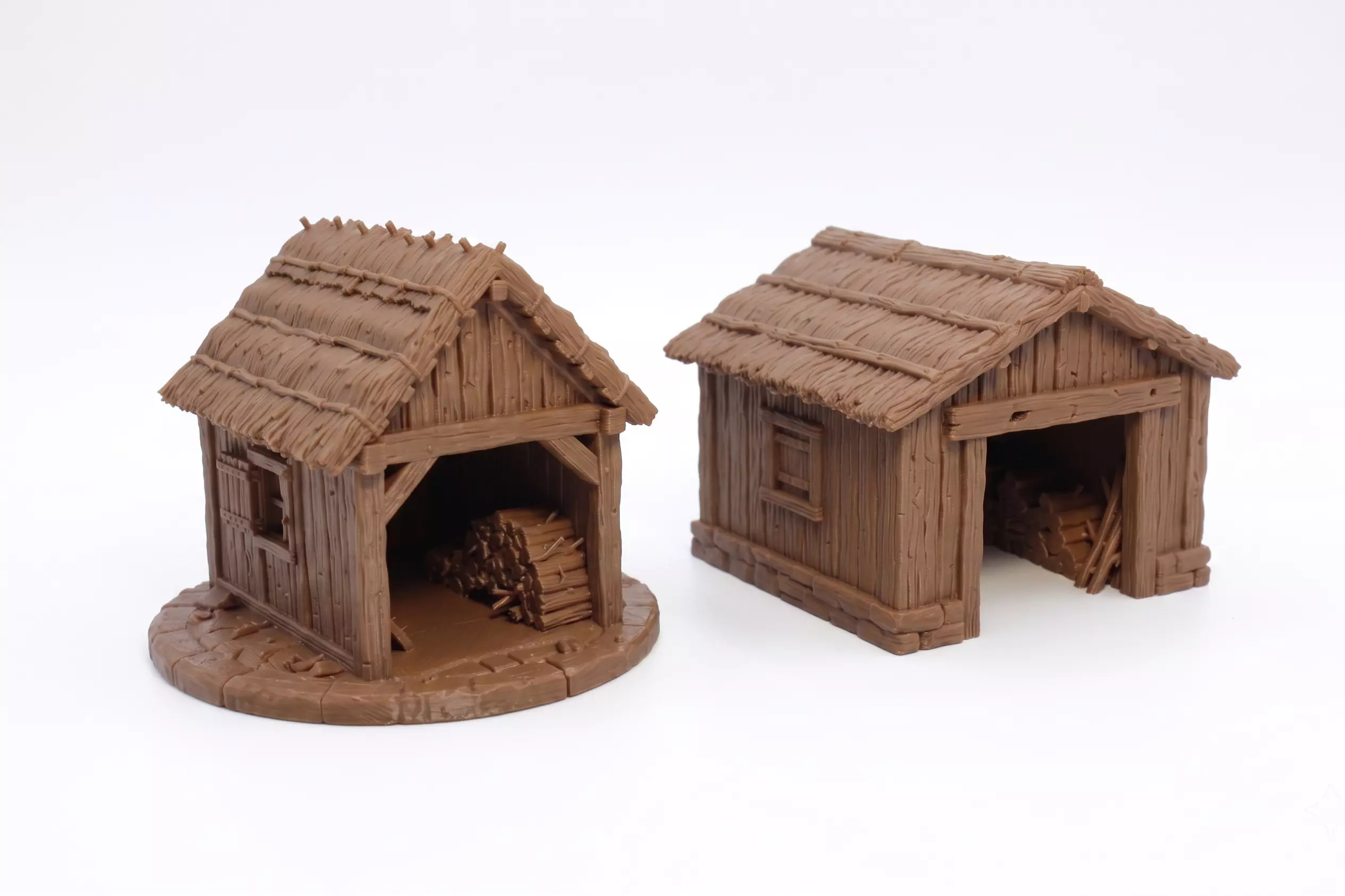 Medieval Woodsheds 3D print model