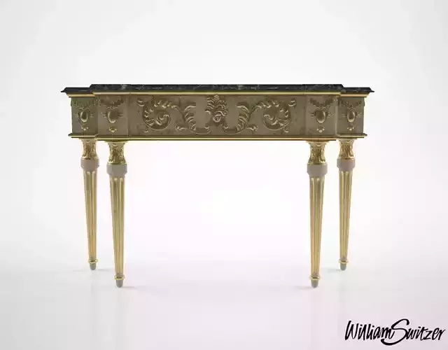 William Switzer Charles Pollock Fishman console