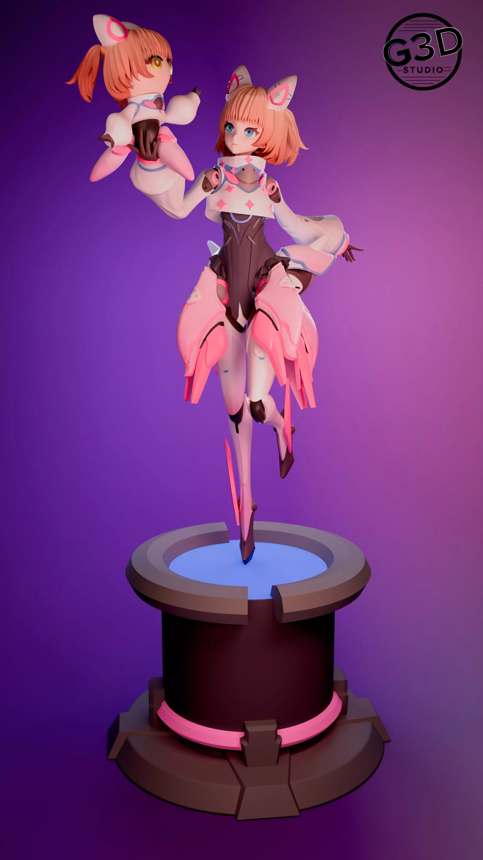 Angela Cyber Cherubin MLBB 3D print model