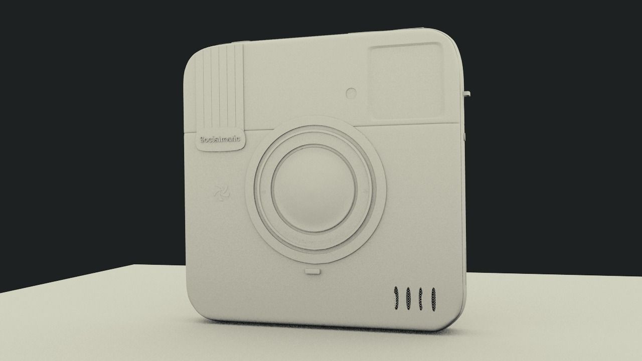 Polaroid Socialmatic Concept Free 3D model_2