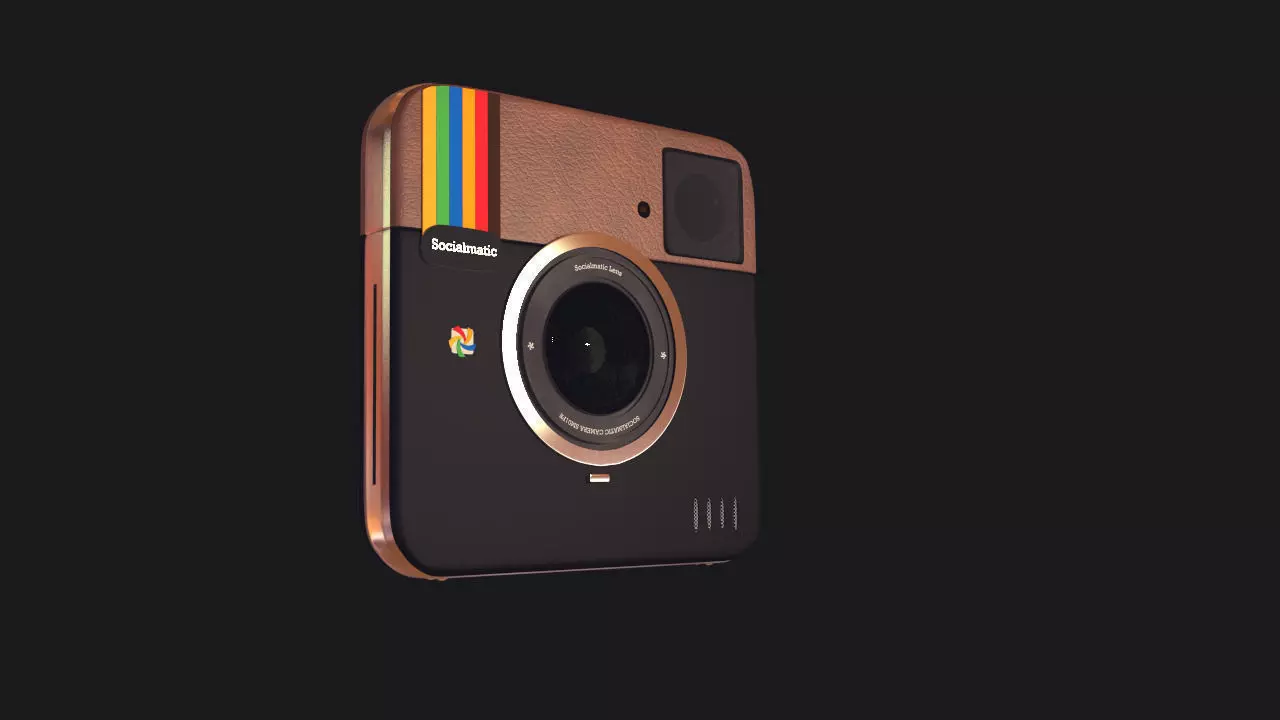 Polaroid Socialmatic Concept Free 3D model_0