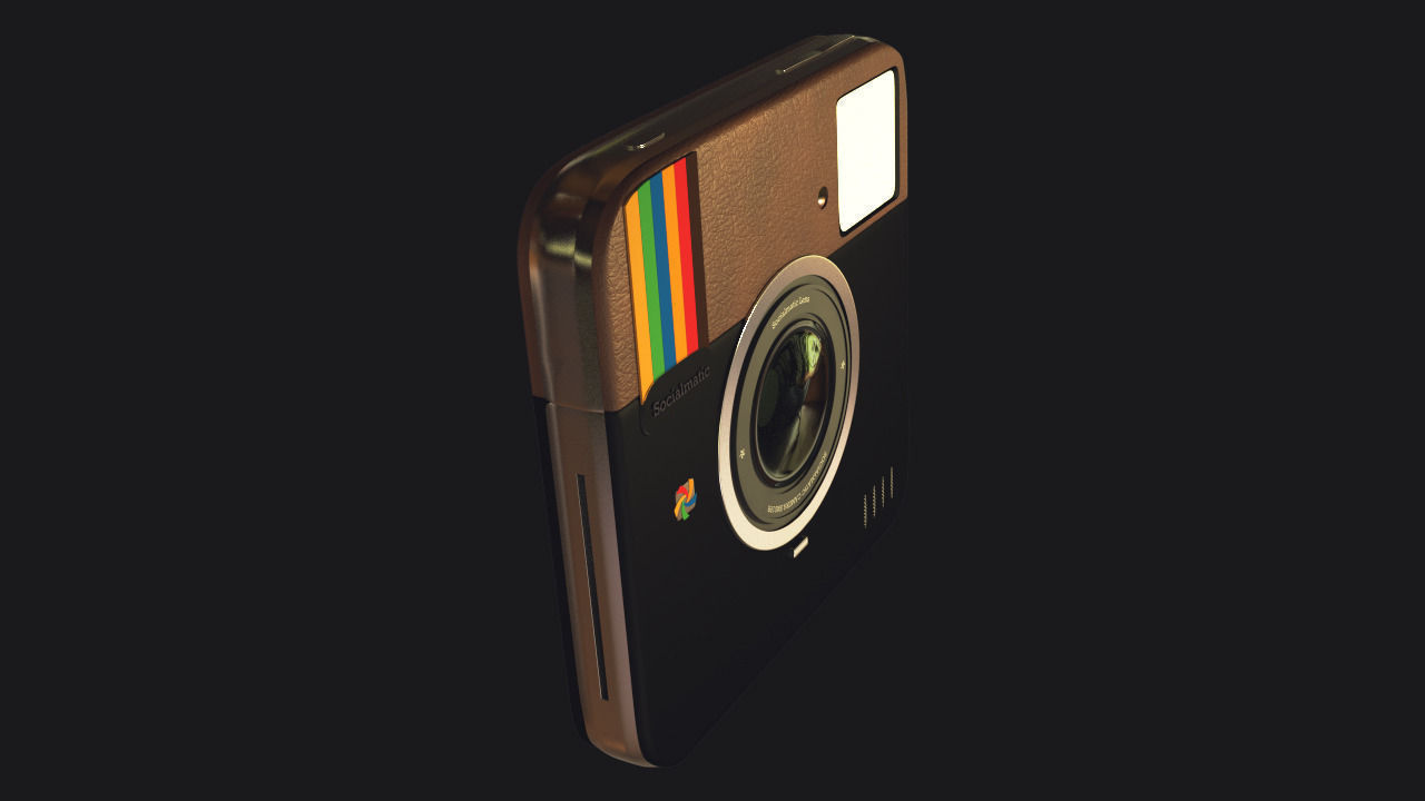 Polaroid Socialmatic Concept Free 3D model_5