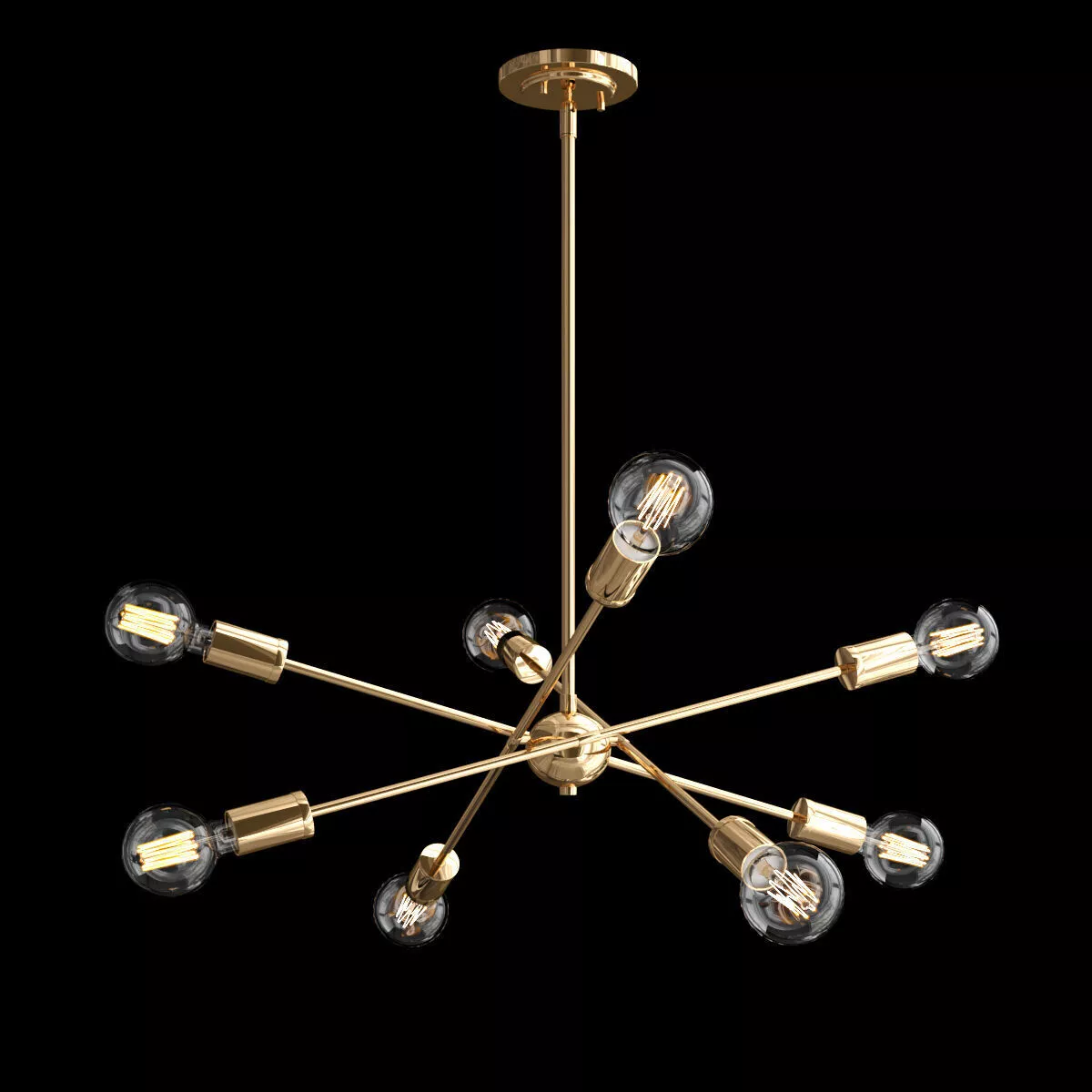 Module 8-Light Chandelier 3D model