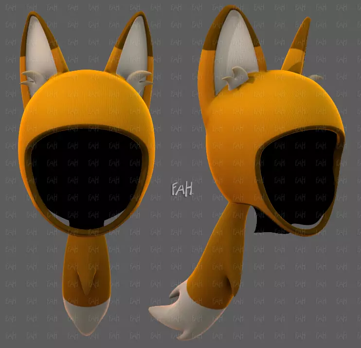 Cap V96 Low-poly 3D model
