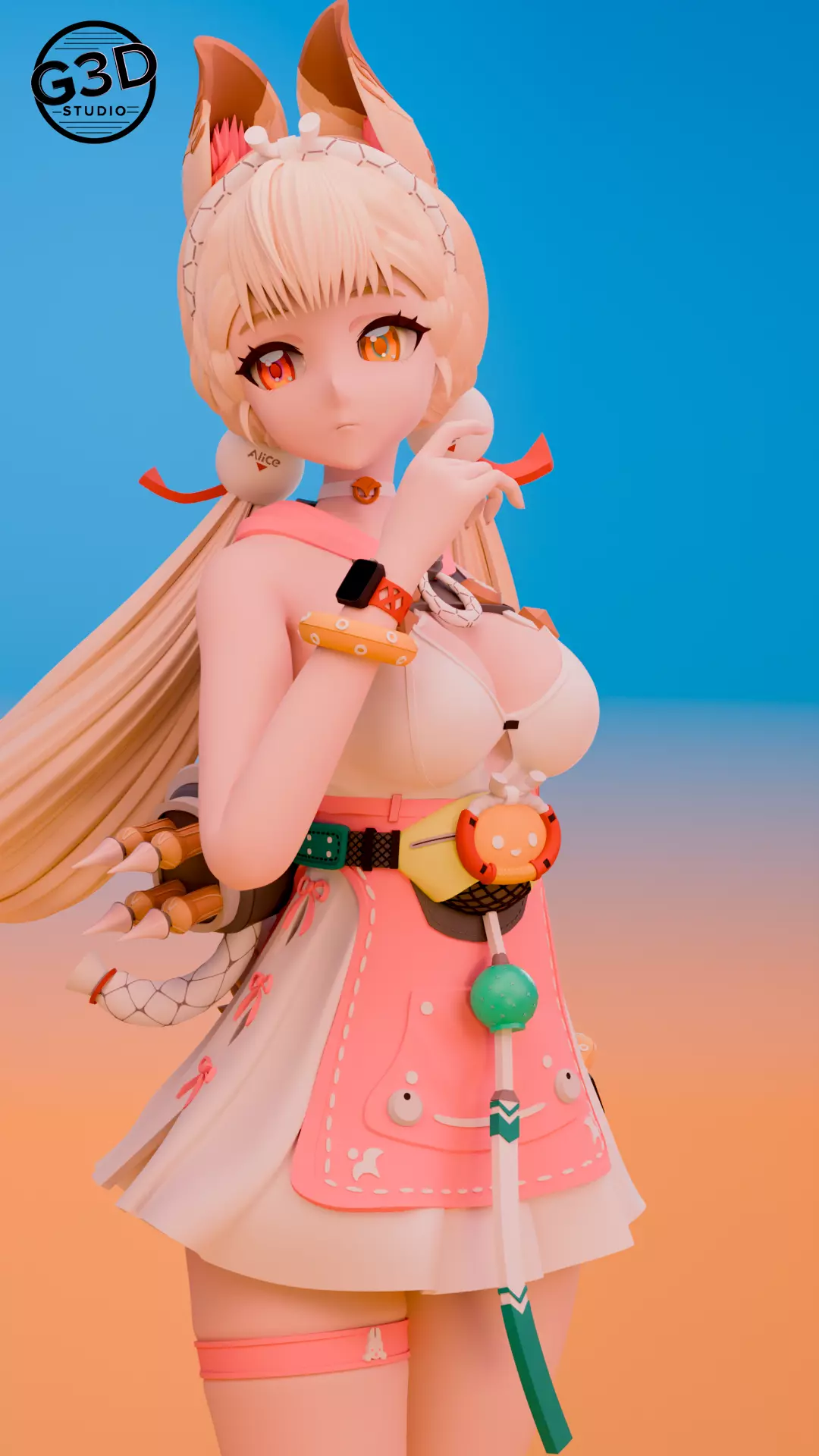 Alice Thymefield Zenless Zone Zero 3D print model