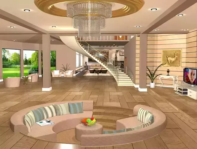 interior design Free 3D model