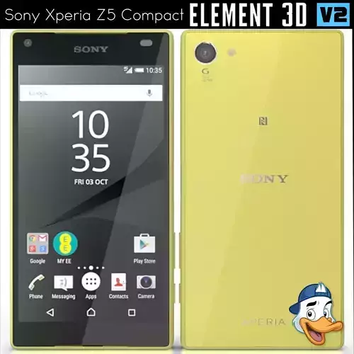 Sony Xperia Z5 Compact for Element 3D