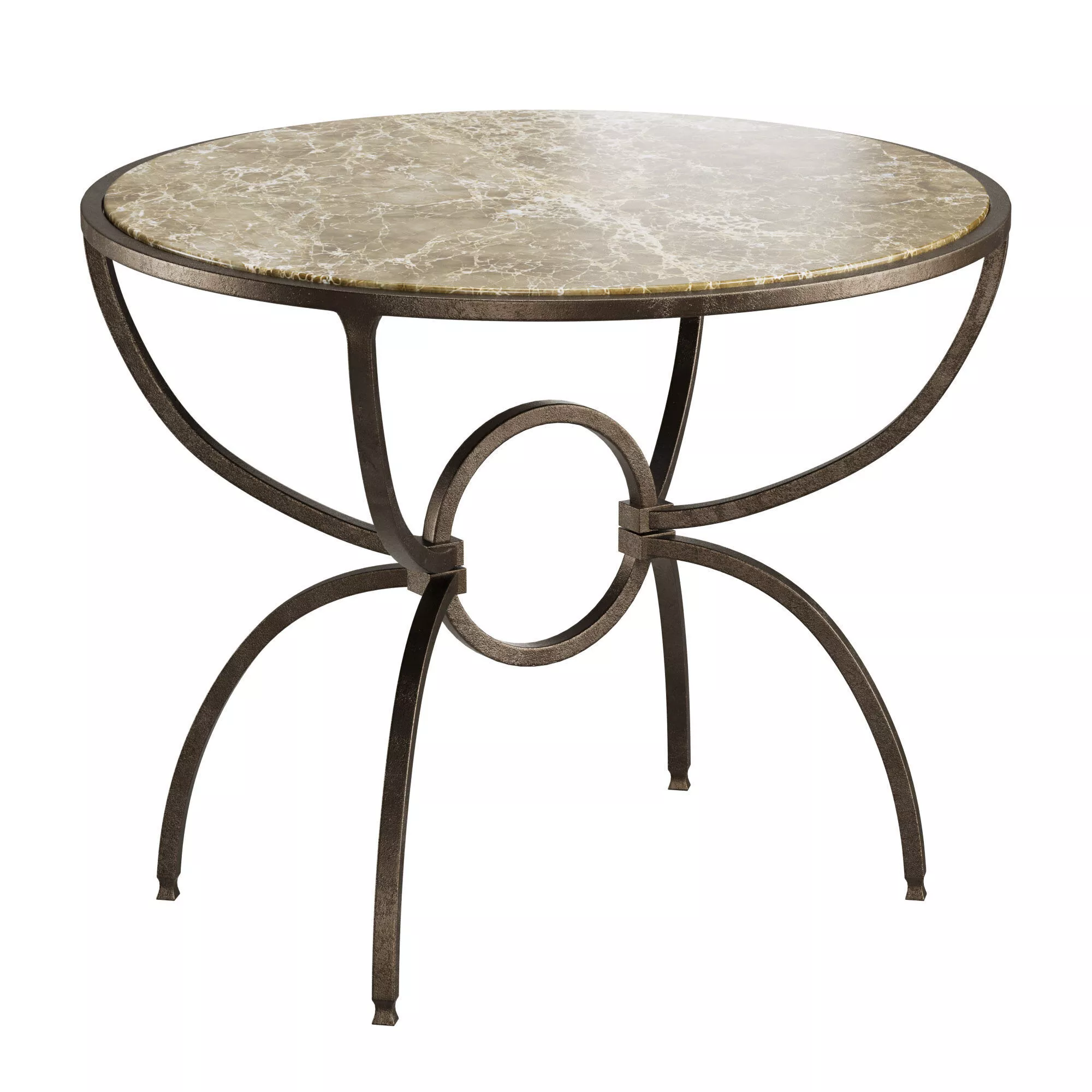 IRON GLOBE SIDE TABLE 3D model