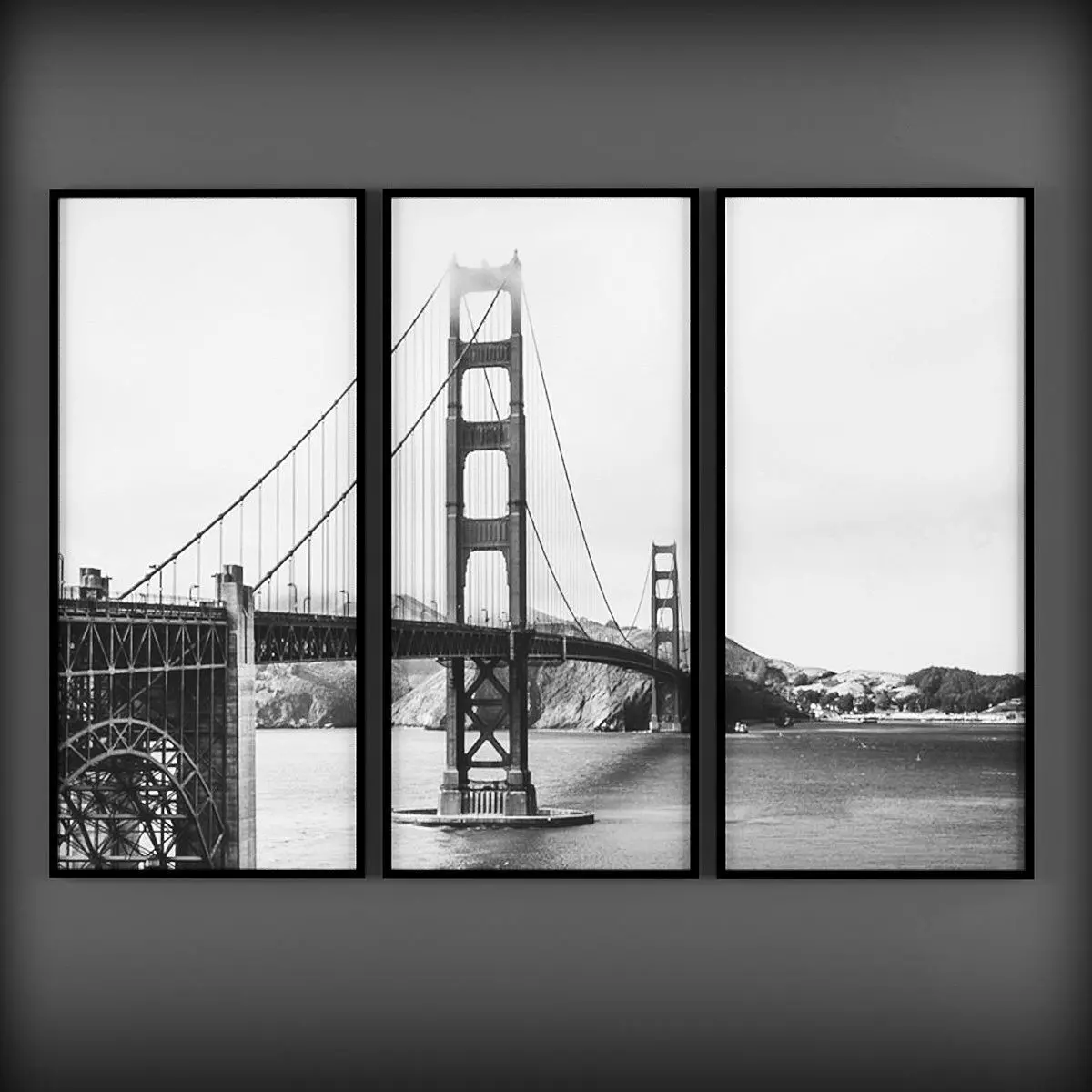Picture Frames Low-poly 3D model