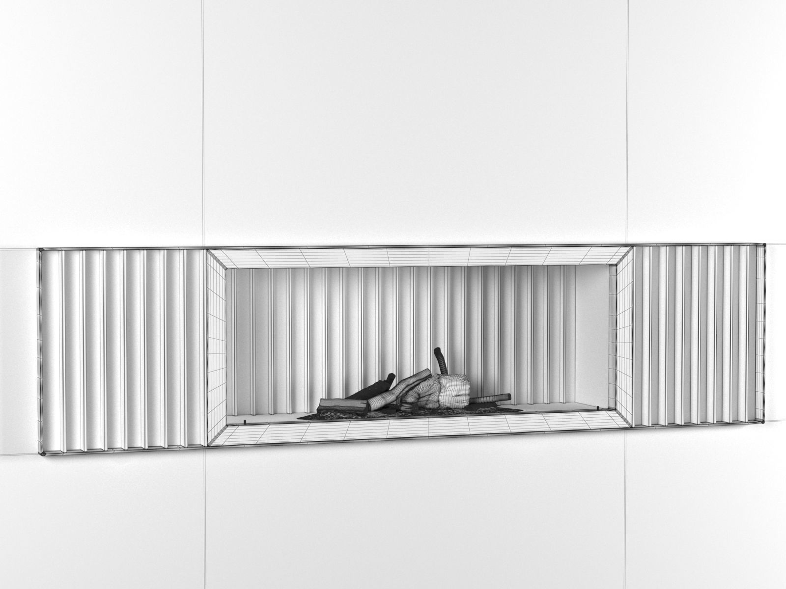 Piet Boon Fireplace 3D model_1