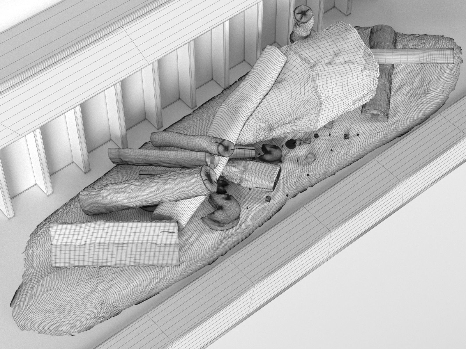 Piet Boon Fireplace 3D model_2