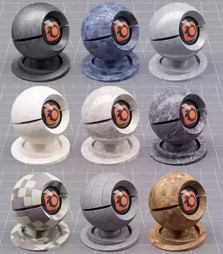 Stone and Marble Shader Pack