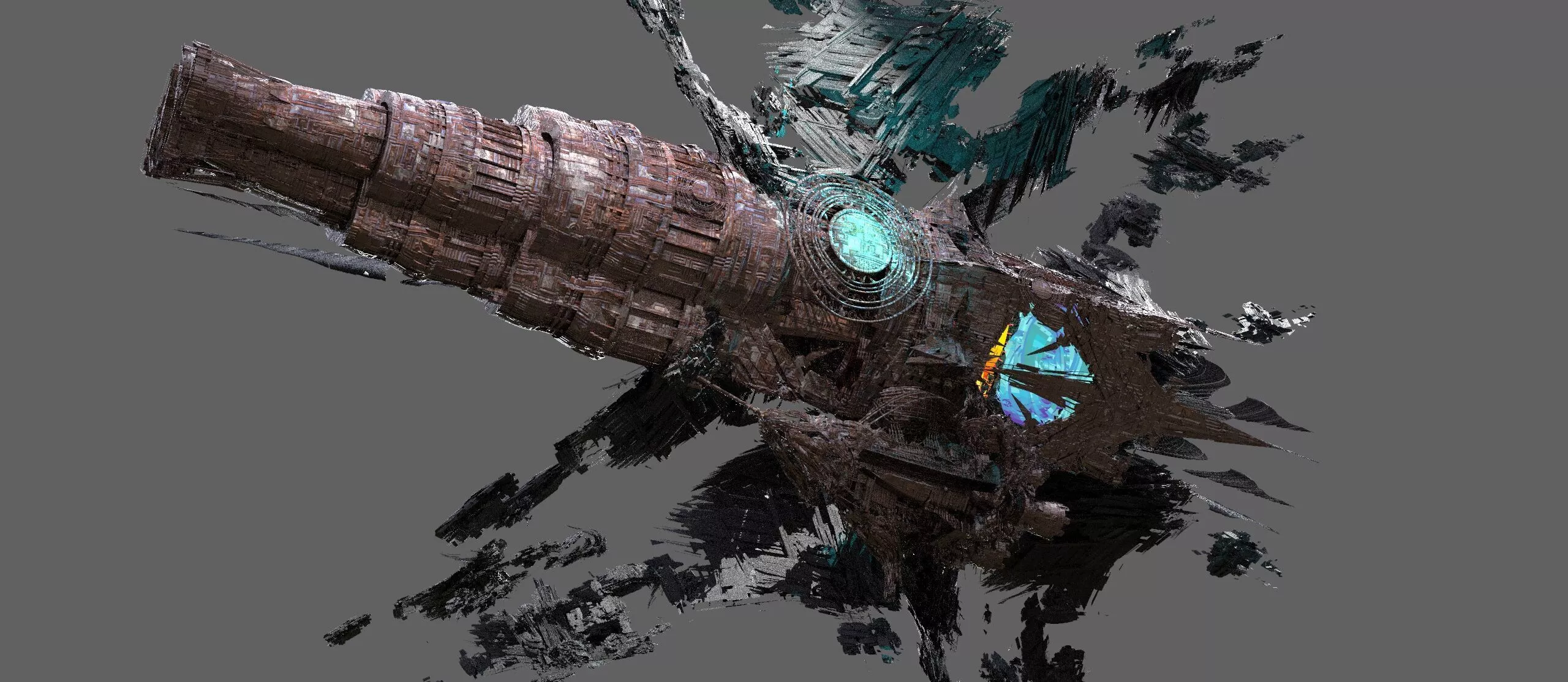 Sinbad The explorer green ship 2 3D model
