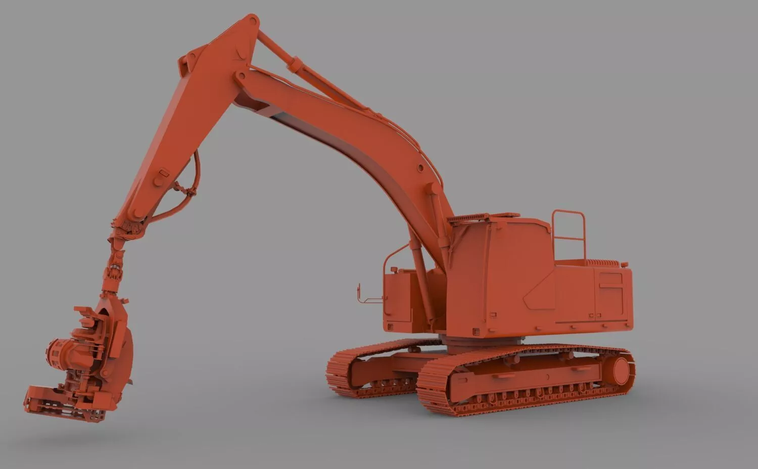 Volvo EC300E 3D print model