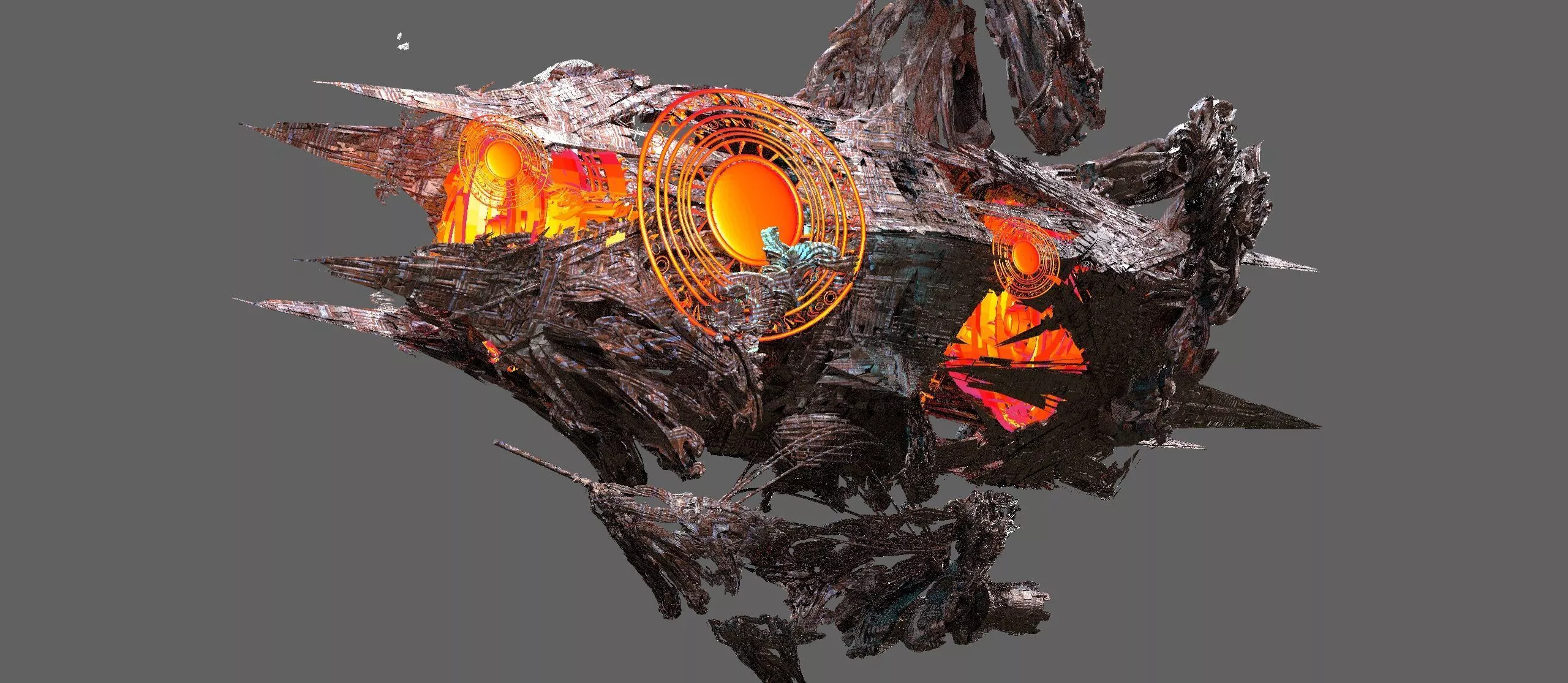 Sinbad The explorer airship 5 3D model