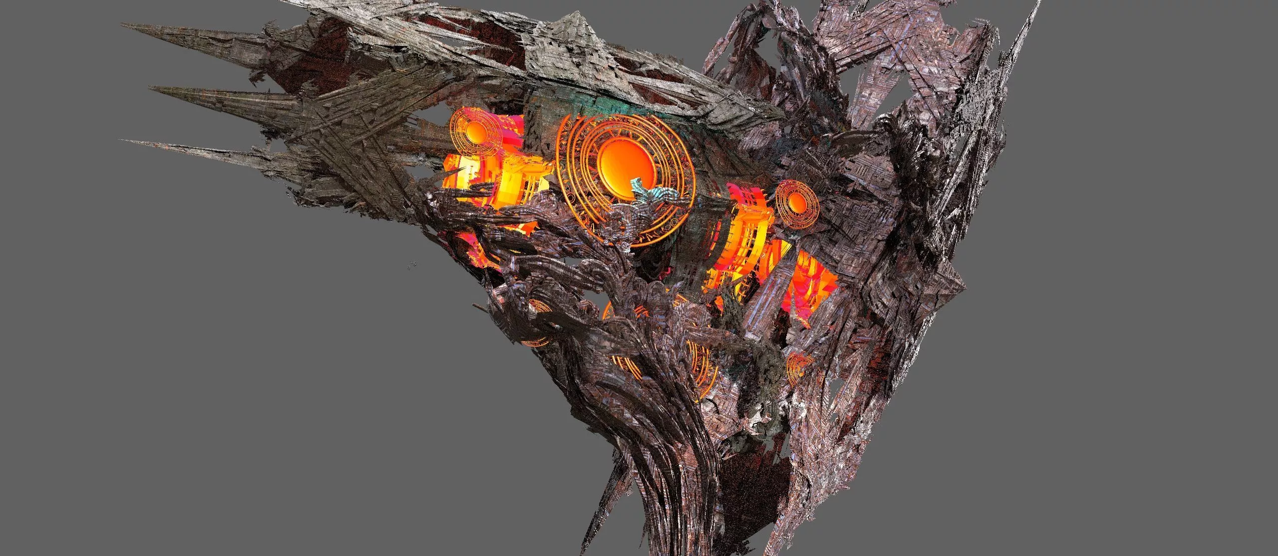 Sinbad The explorer airship 8 3D model