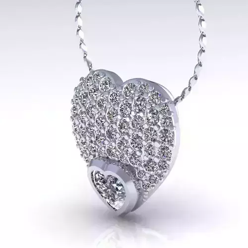 Heart Love Pendant 74279