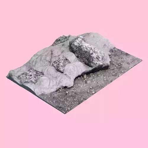 Rock Bottom-3D Scan 3D model