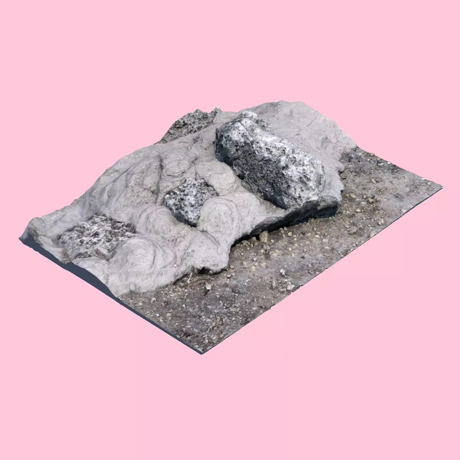 Rock Bottom-3D Scan 3D model_0