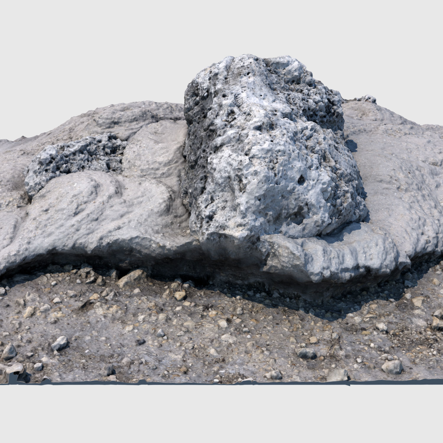 Rock Bottom-3D Scan 3D model_3