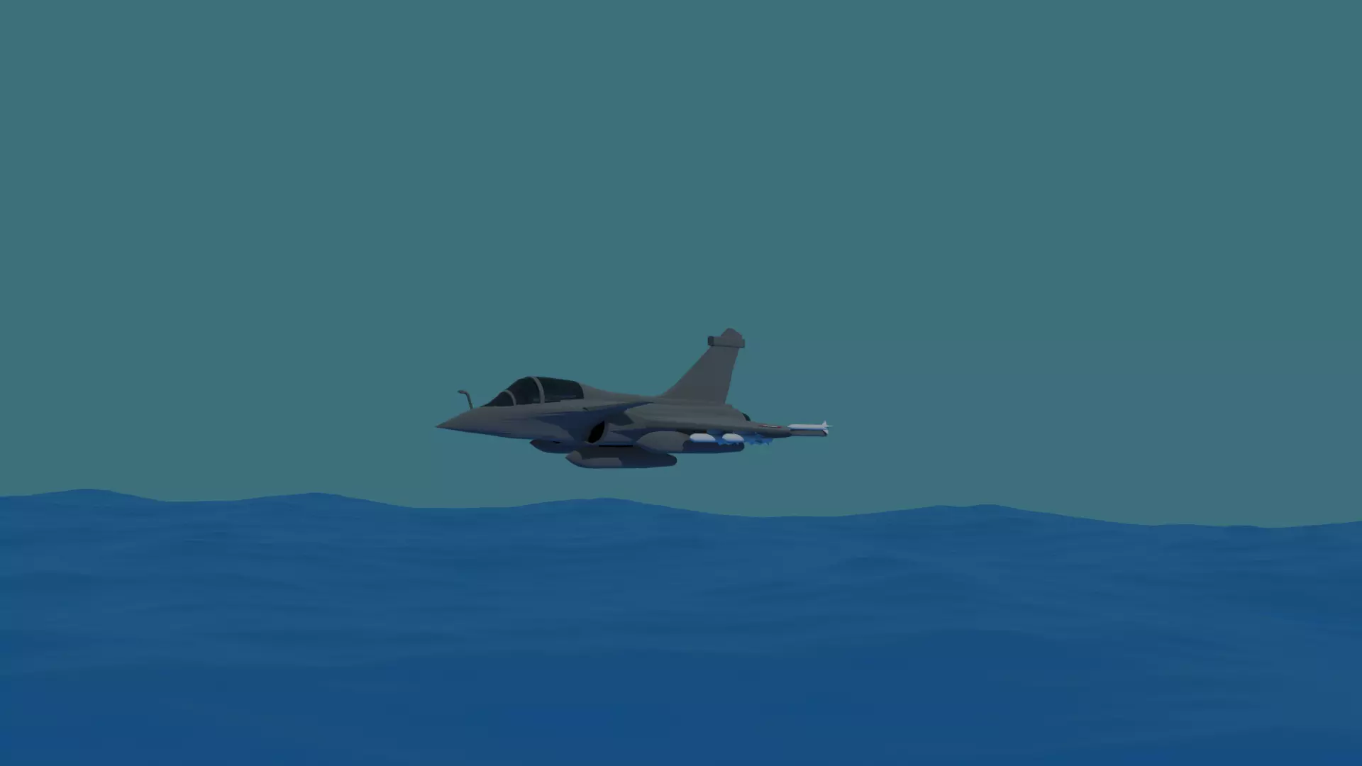 Dassault Rafale 3D print model