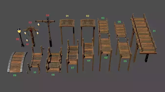 Stylized Bridge Pack 01