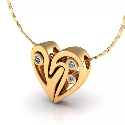 Heart Engagement Ring