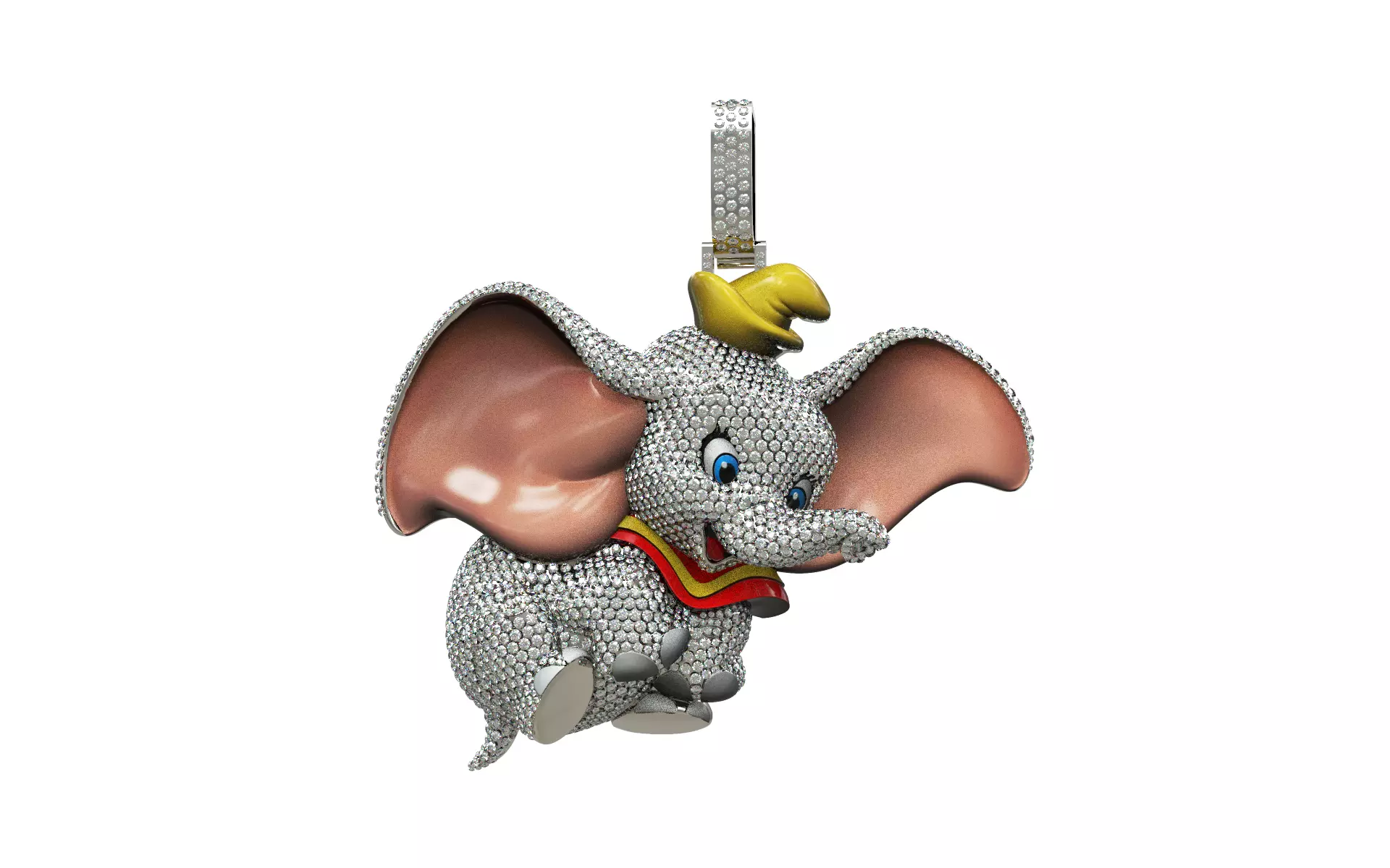Dumbo Pendant 3D print model