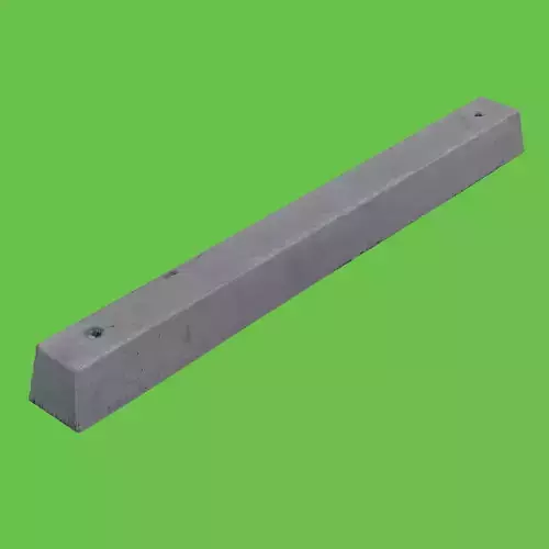 Gray Parking Curb-3D Scan