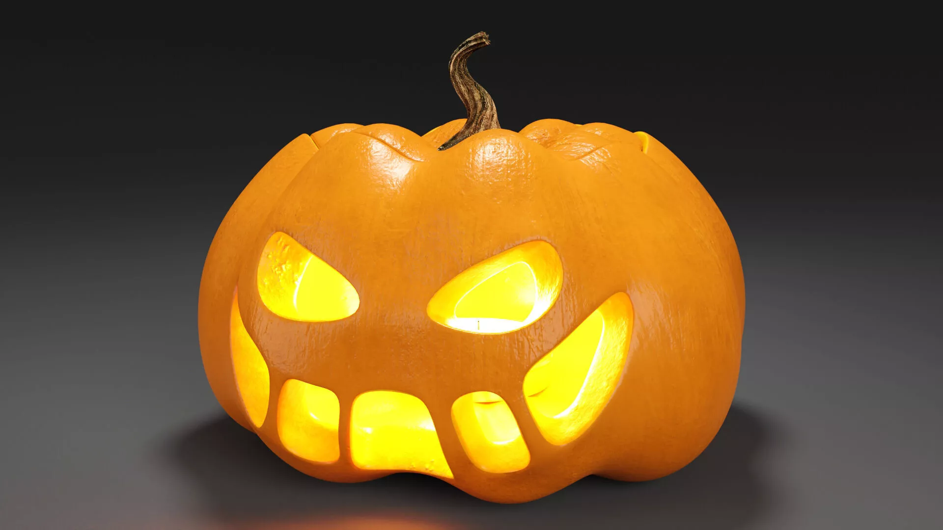 Jack O Lantern 005 3D model