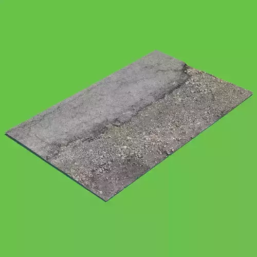 Asphalt and Gravel-3D Scan