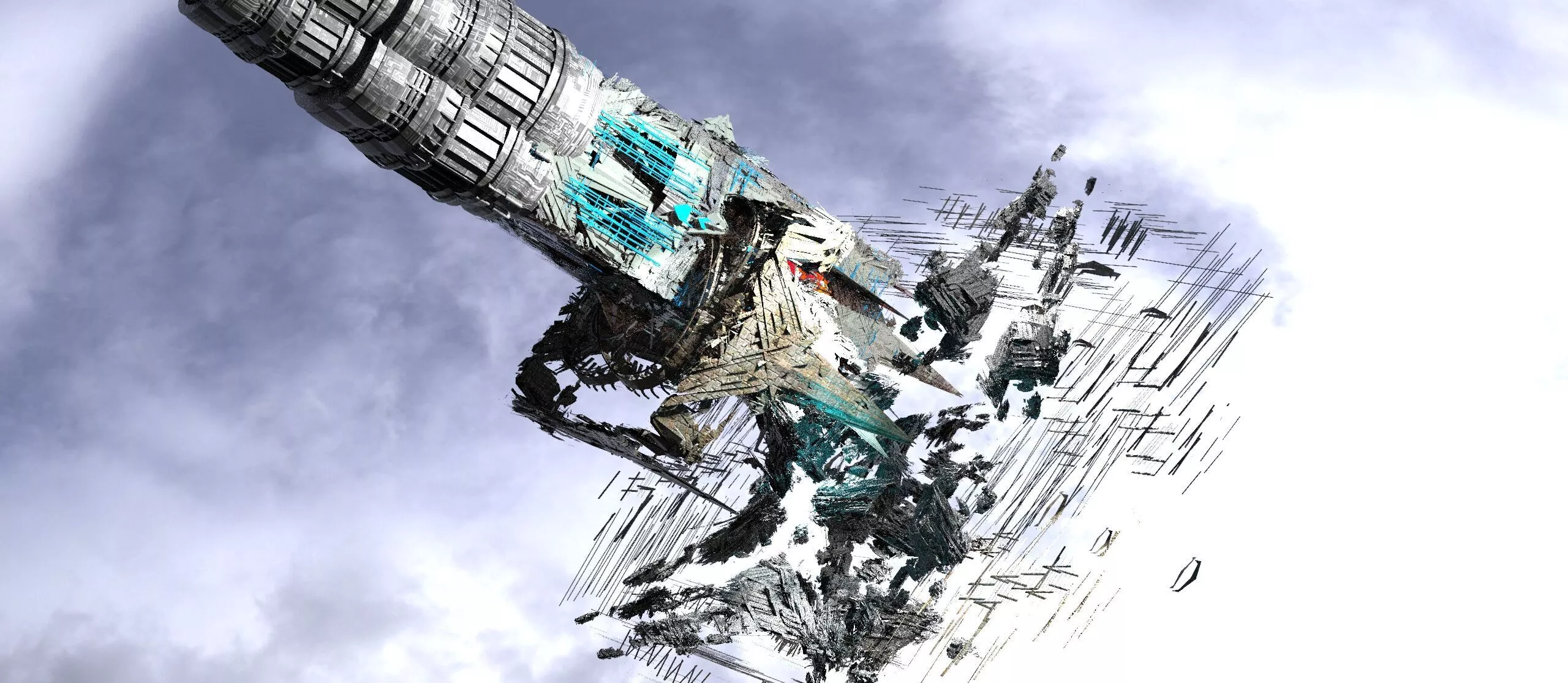 Sinbad The explorer airship medstation 1 3D model