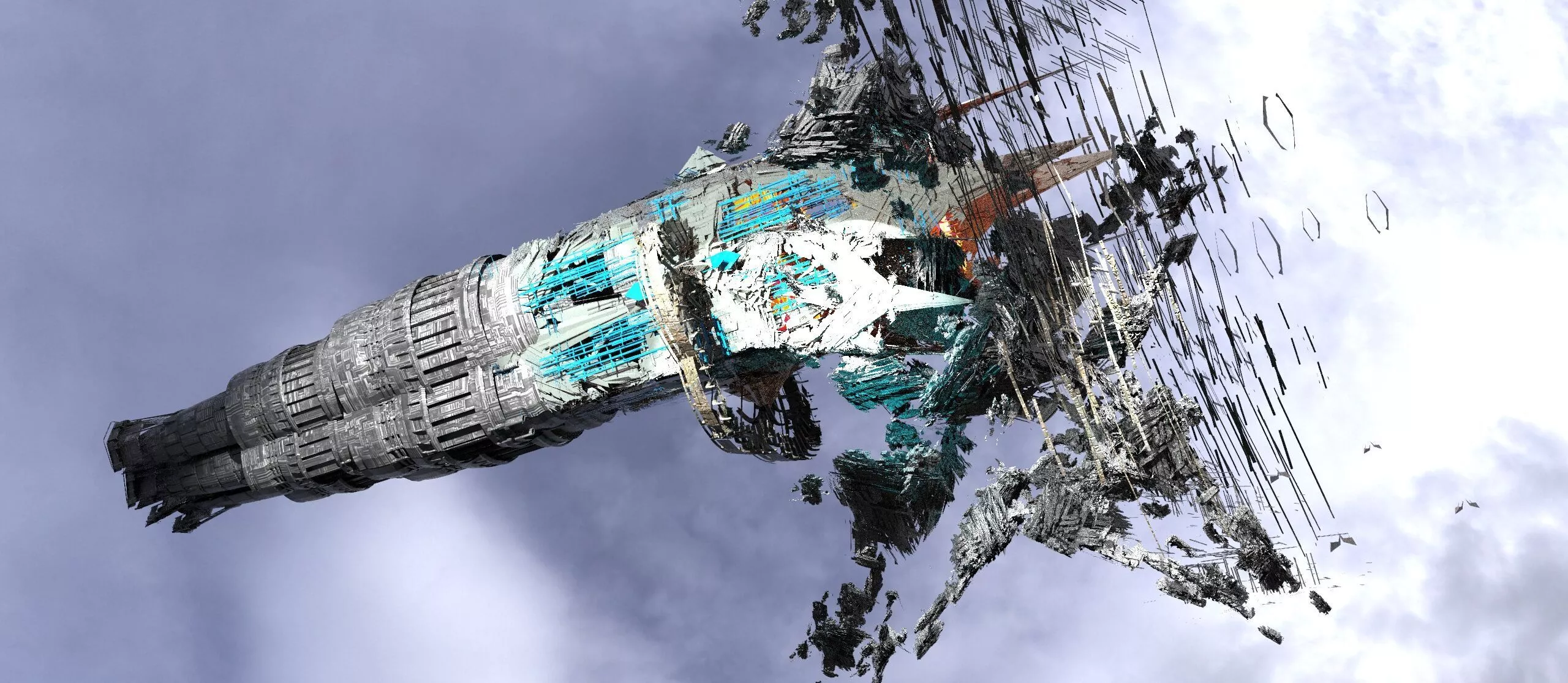 Sinbad The explorer airship medstation 2 3D model