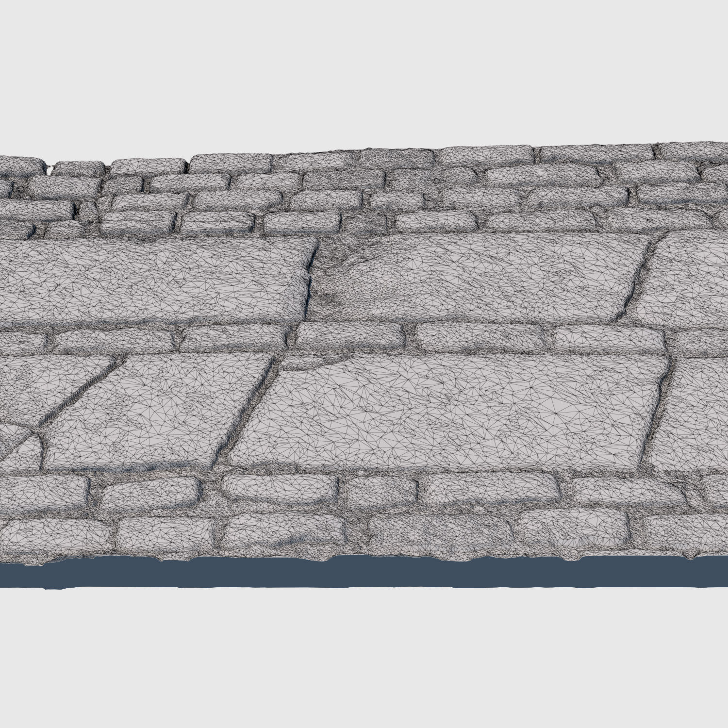 Brick Crosswalk-3D Scan 3D model_5