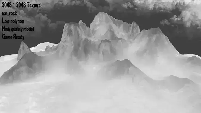 iceberg mountain terrain
