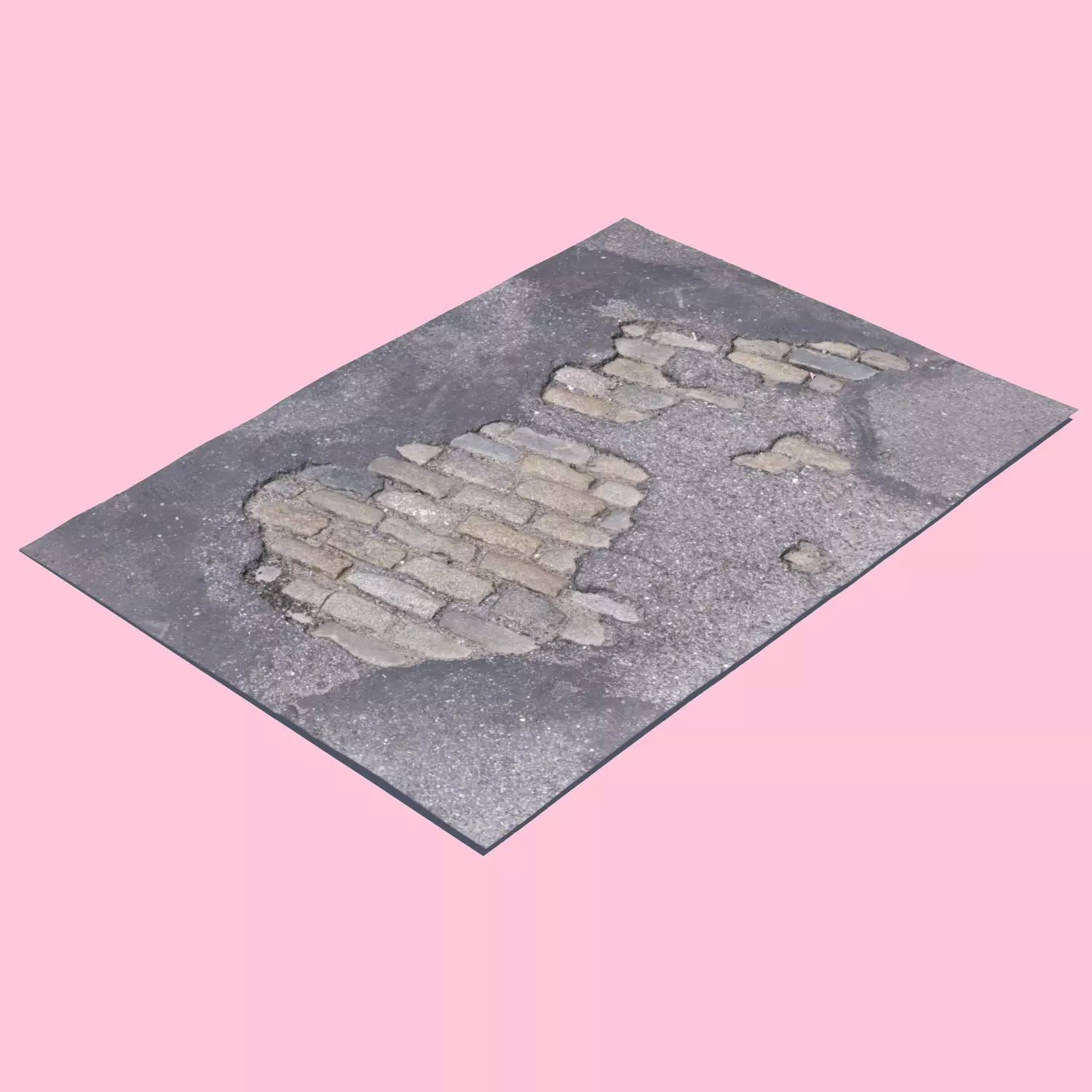 Brick Patch-3D Scan 3D model_0