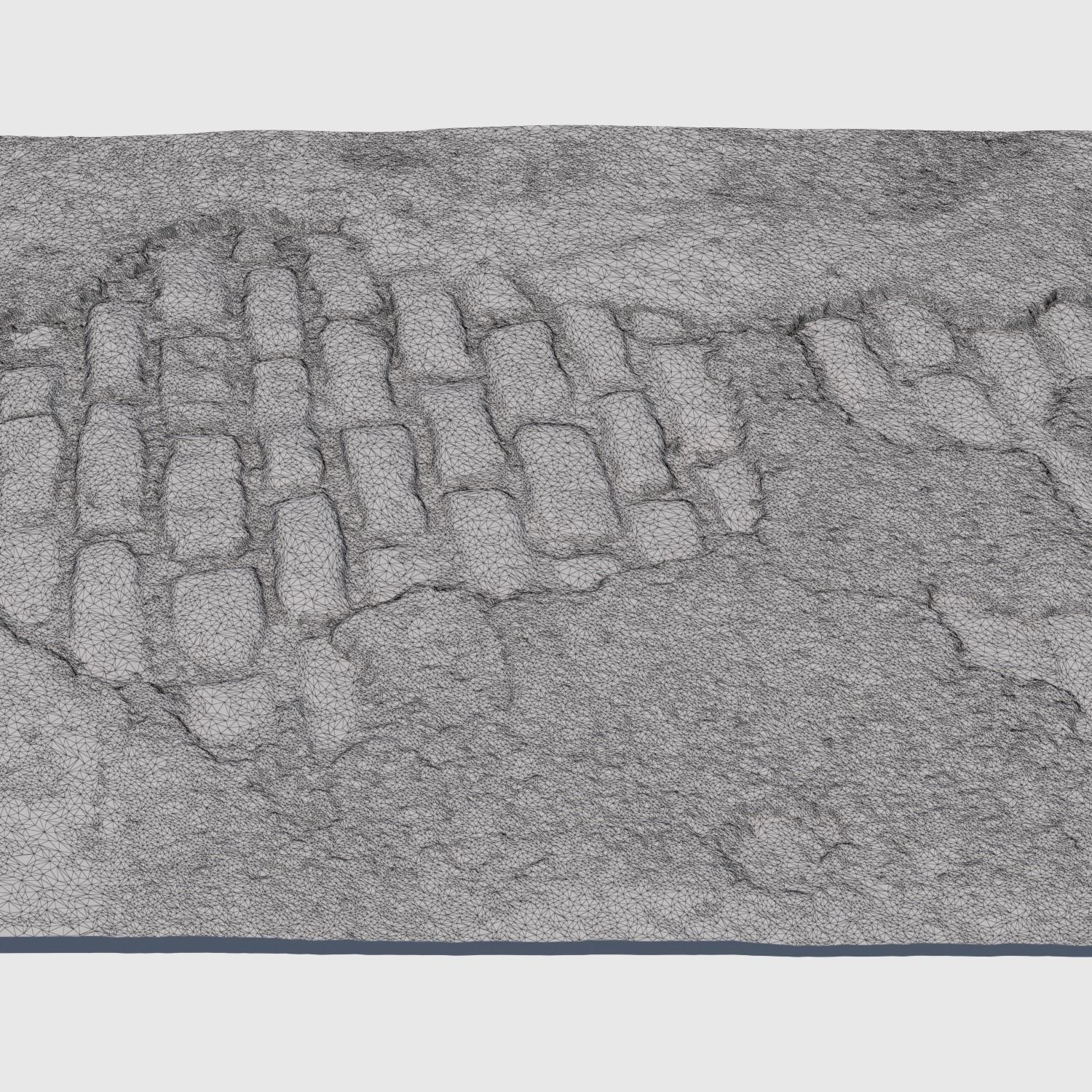 Brick Patch-3D Scan 3D model_5