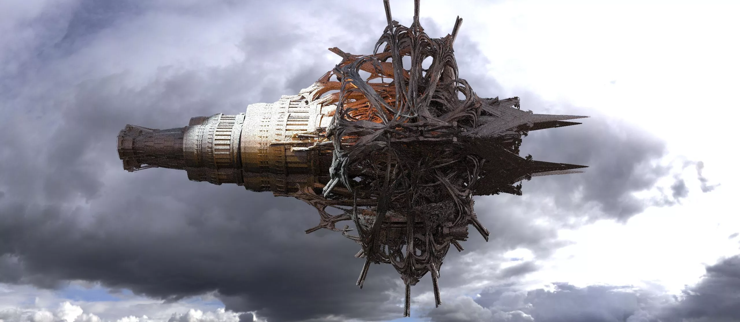 Witch hunter general ship 1 3D model