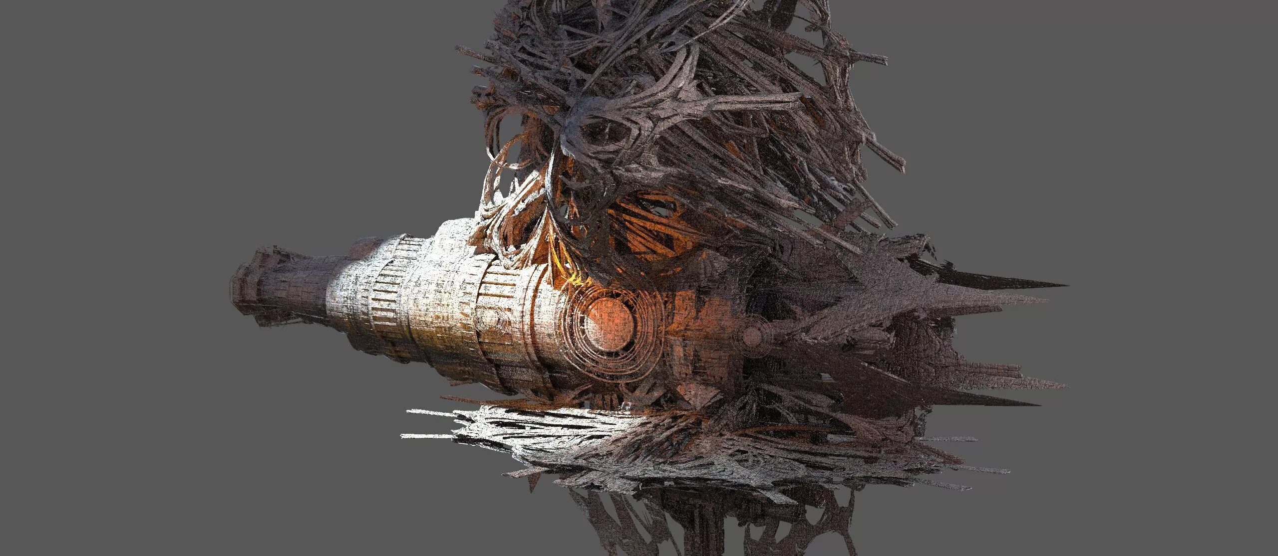 Witch hunter general ship meg 9 3D model
