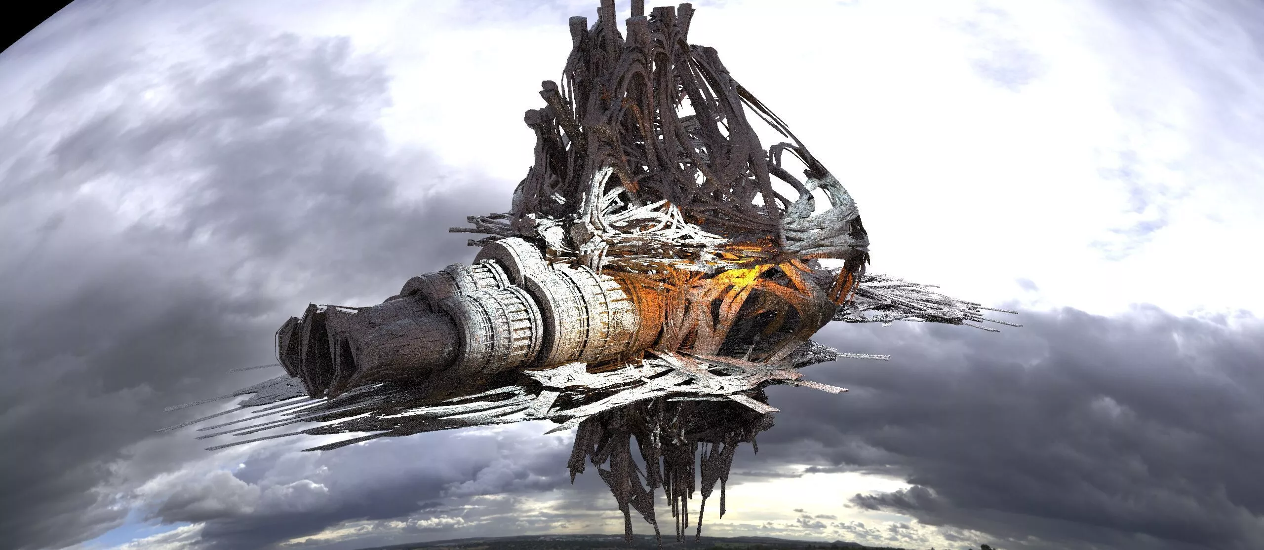 Witch hunter general ship meg 12 3D model