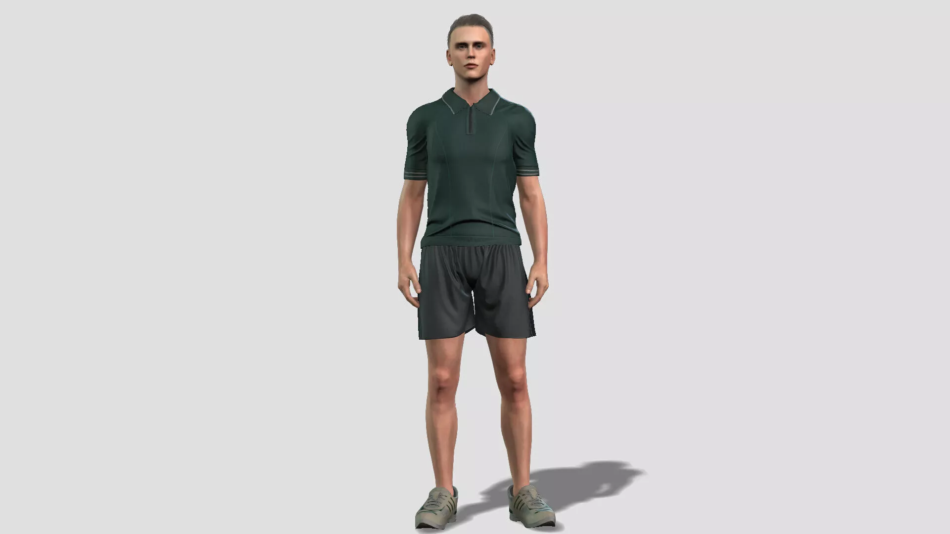 Detailed Human Man Model 3D model