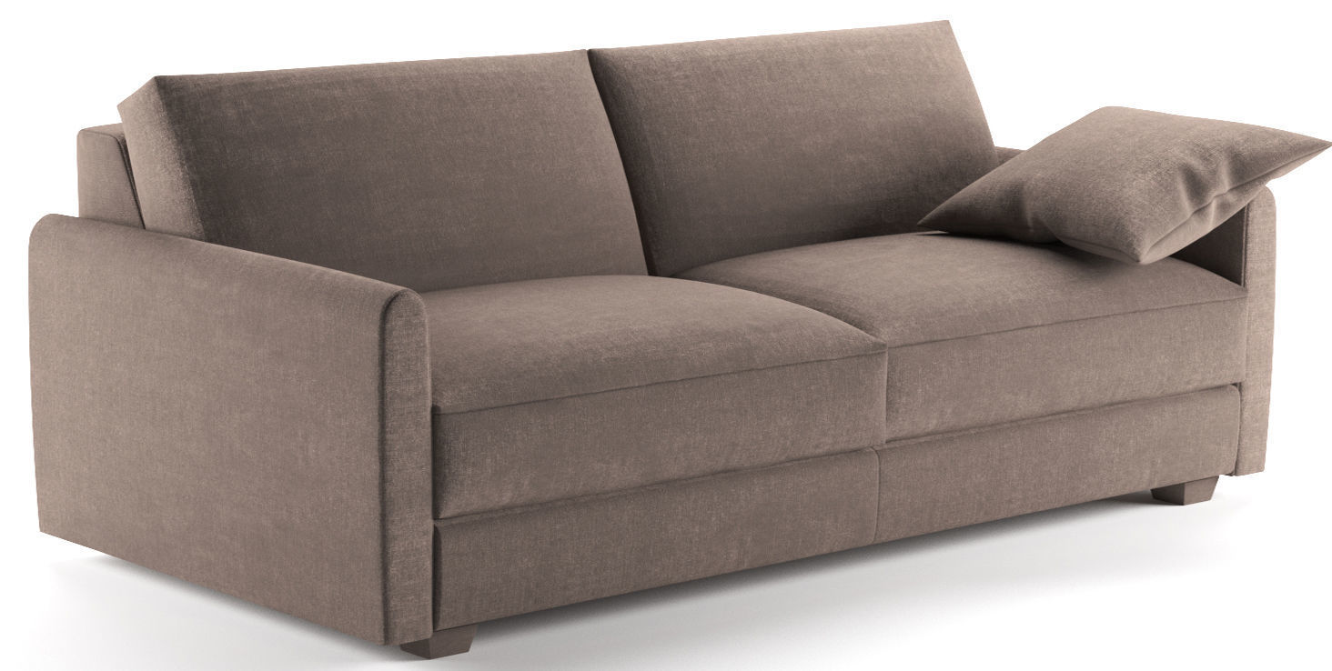 Sofa crate and barrel 3D model_1