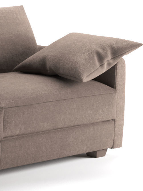 Sofa crate and barrel 3D model_4