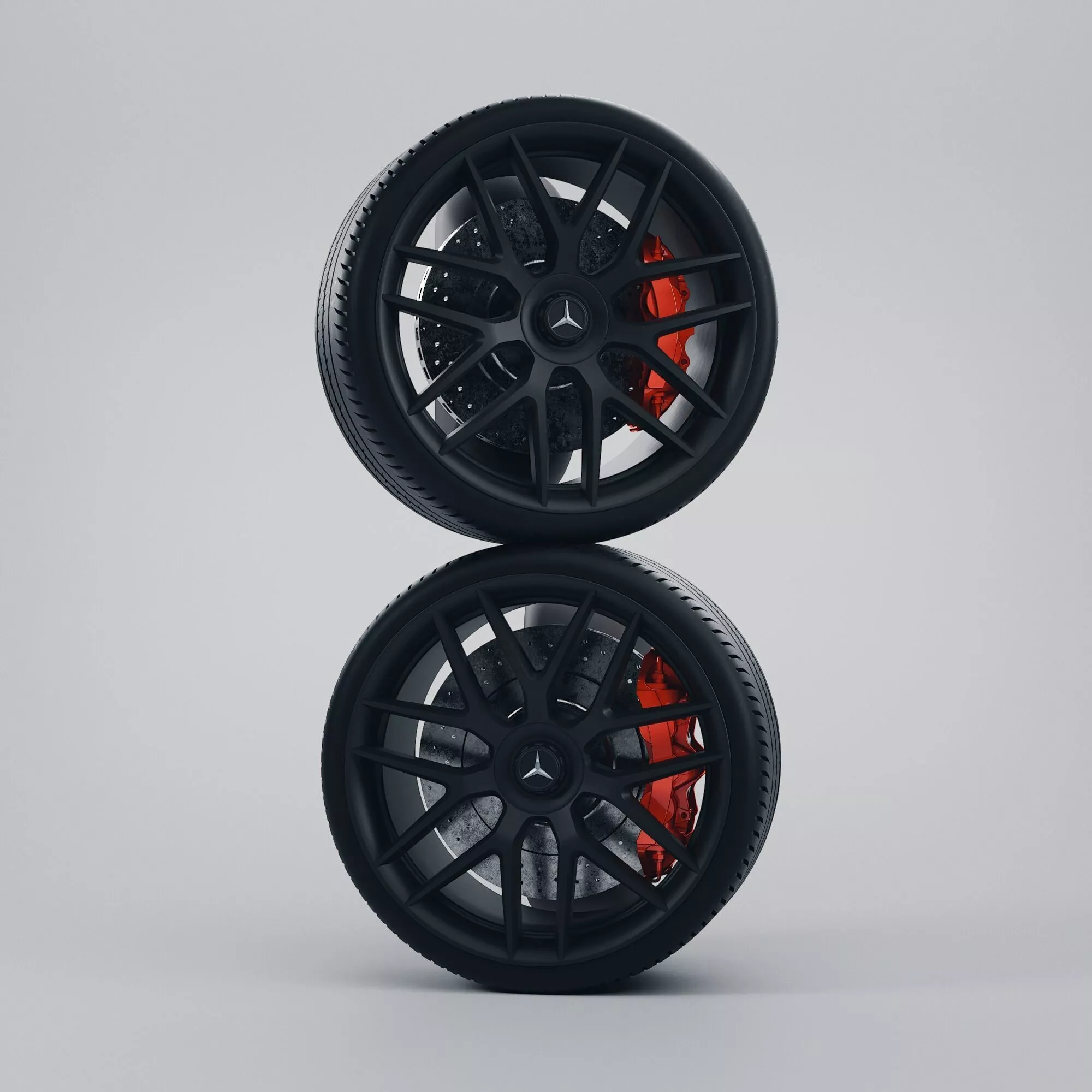 Mercedes-AMG Wheel - Tire - RC Scale Builds 3D print model
