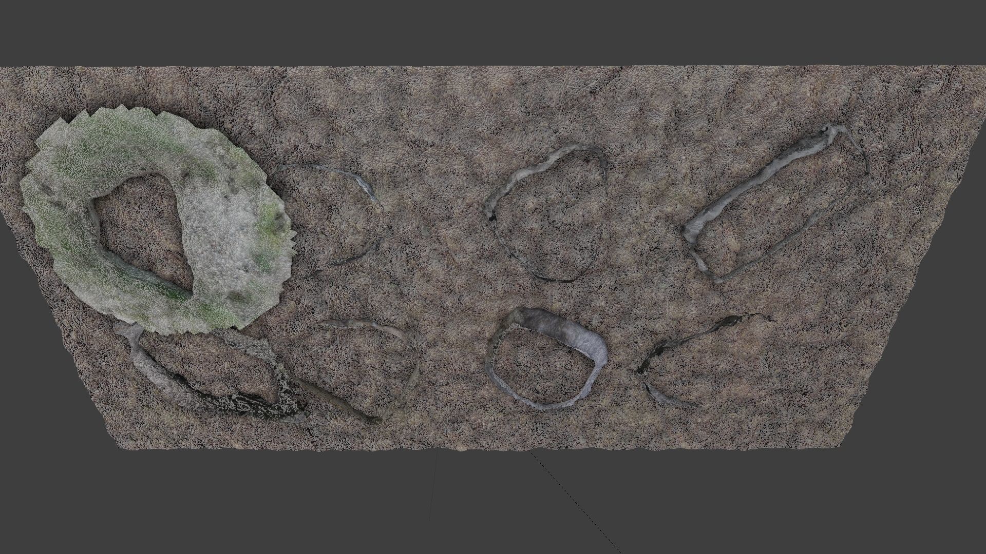 Photo-Realistic Boulders Set of 8 Low-poly 3D model_6