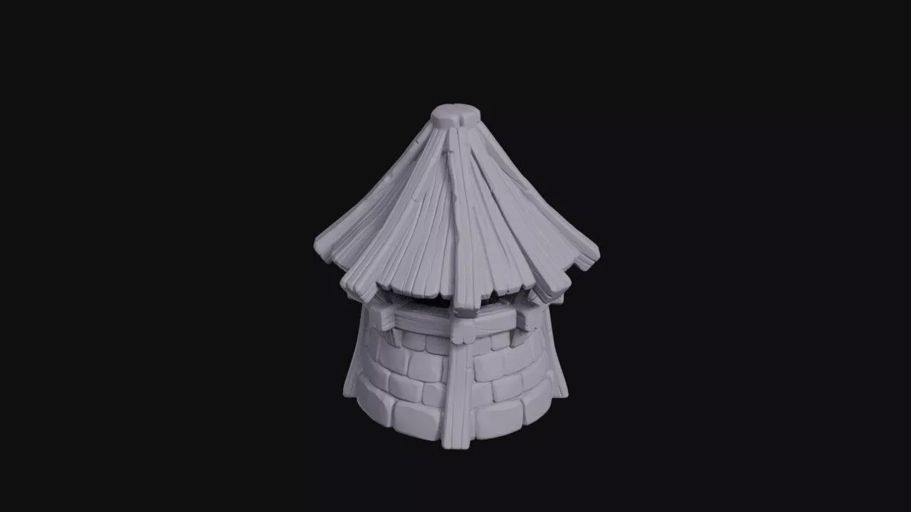 Water Well 3D print model
