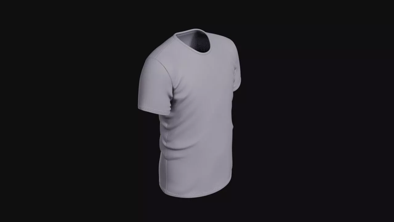 T Shirt 3D print model