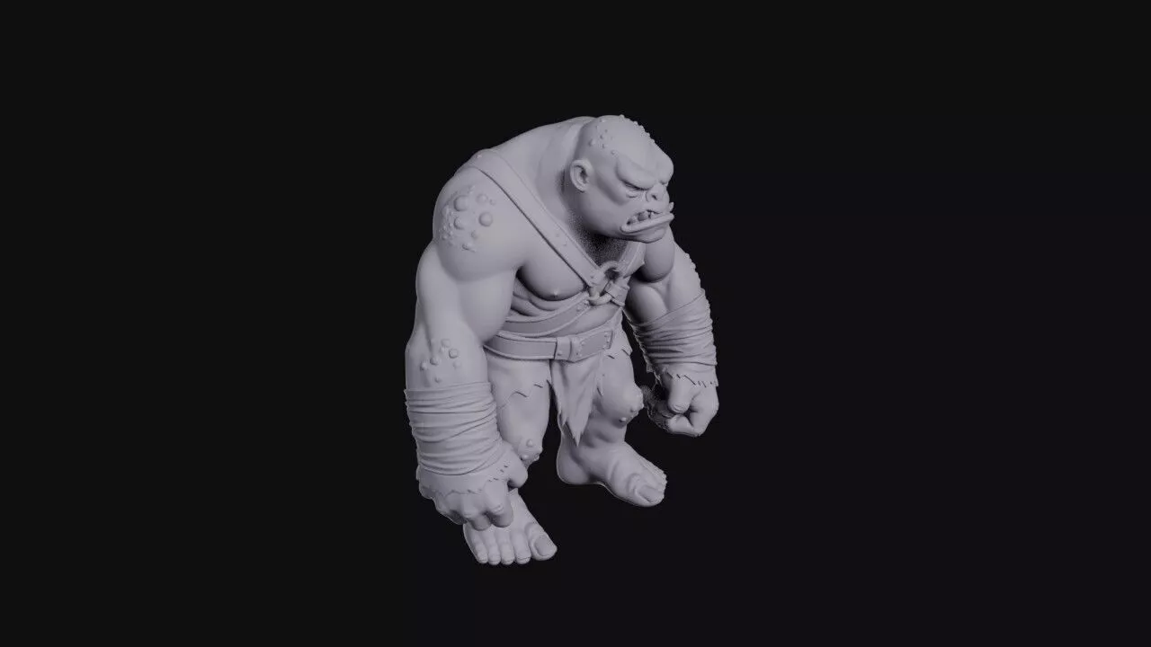 Troll 3D print model