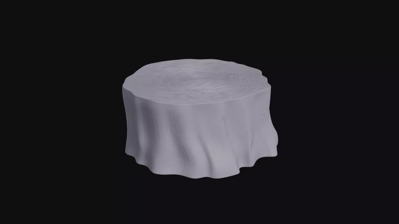 Tree Stump 3D print model
